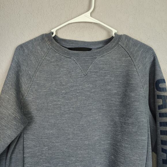 Carhartt Relaxed Fit Crewneck Block Logo Sleeve Graphic Sweatshirt Size Medium - Picture 6 of 9